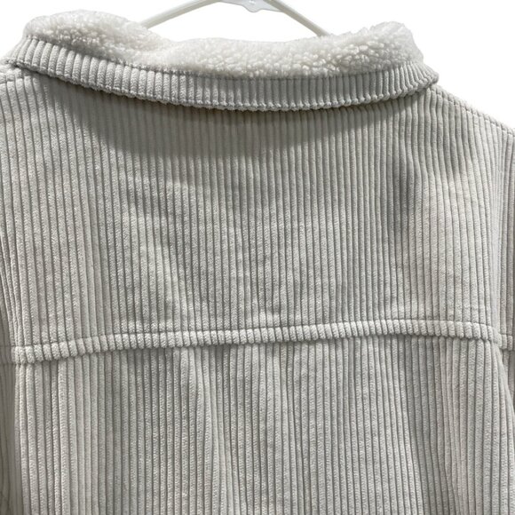 Marvin Richards Corduroy Jacket Womens L Sharpa Lined Preppy Gorpcore 90s Y2K - Picture 3 of 7